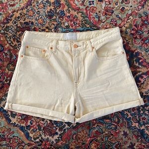 Everlane Mid Rise Summer Denim Shorts - Size 30